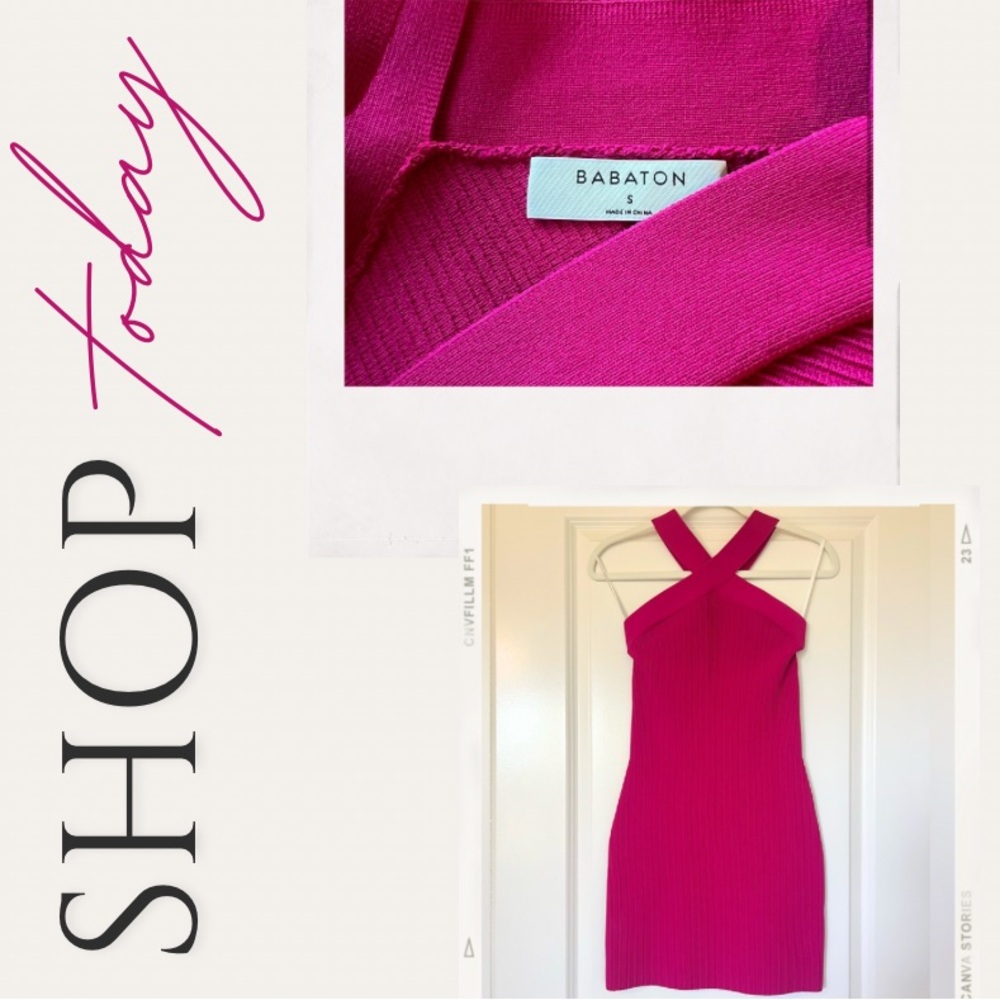 Aritzia Sculpt Knit Criss Cross Dress Condition: Never Worn